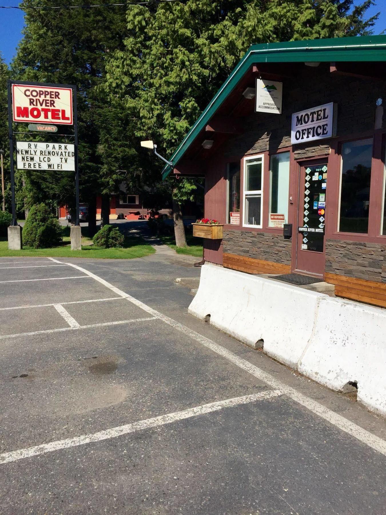 Copper River Motel Terrace Exterior foto